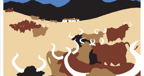 Cows I (Reproduction)